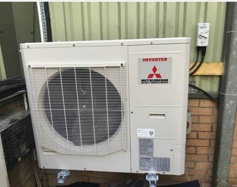 Mitsubishi Heavy Industries Systems Installed in Henfield Outside