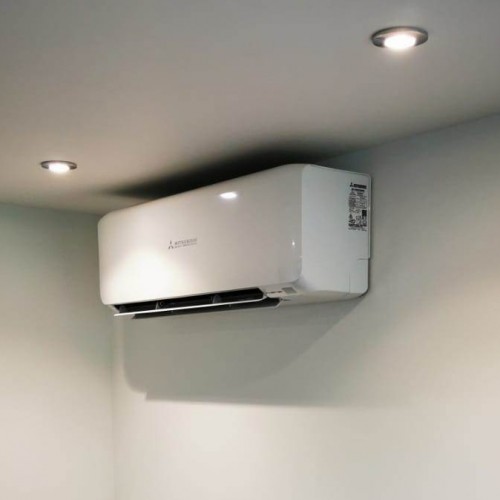 Mitsubishi High Wall Mounted Cooling & Heating