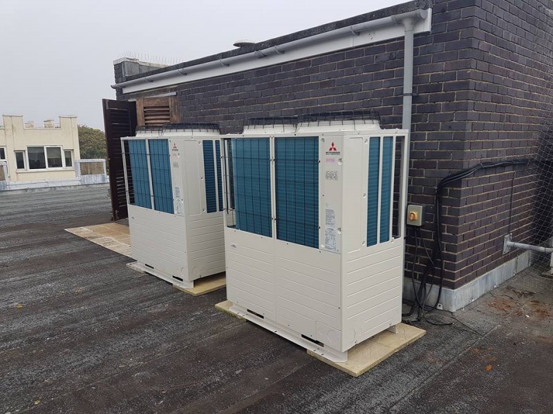 Mitsubishi Heavy Industries VRF system Installed