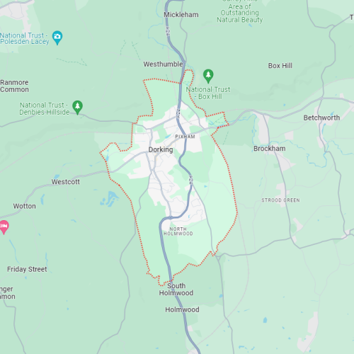 Dorking Geo Map