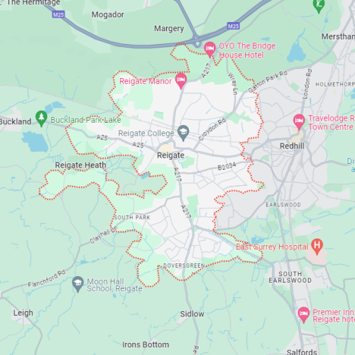 Reigate Geo Map