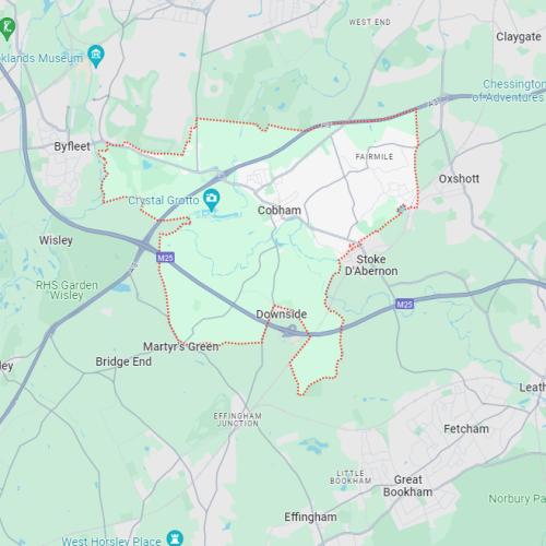 Cobham Geo Map