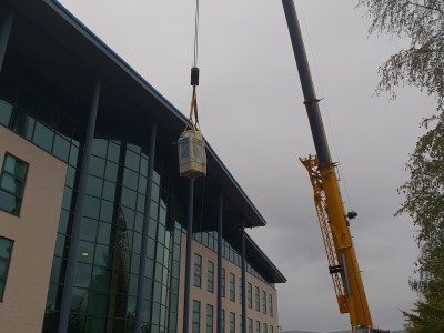Mitsubishi Electric Heat Recovery Systems Lifting in