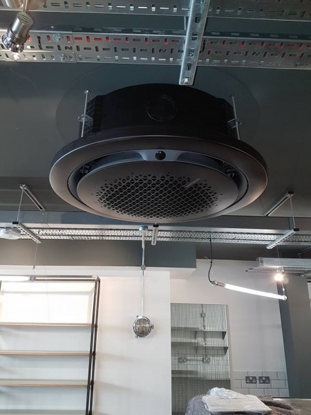 Installation units in the shop